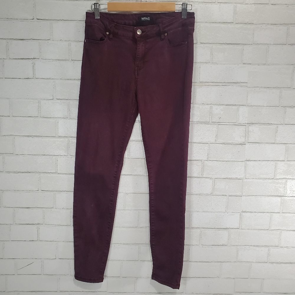 Buffalo David Bitton Purple Skinny Jeans